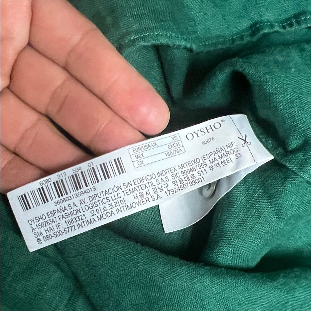 Green Button Down Shirt - image 6